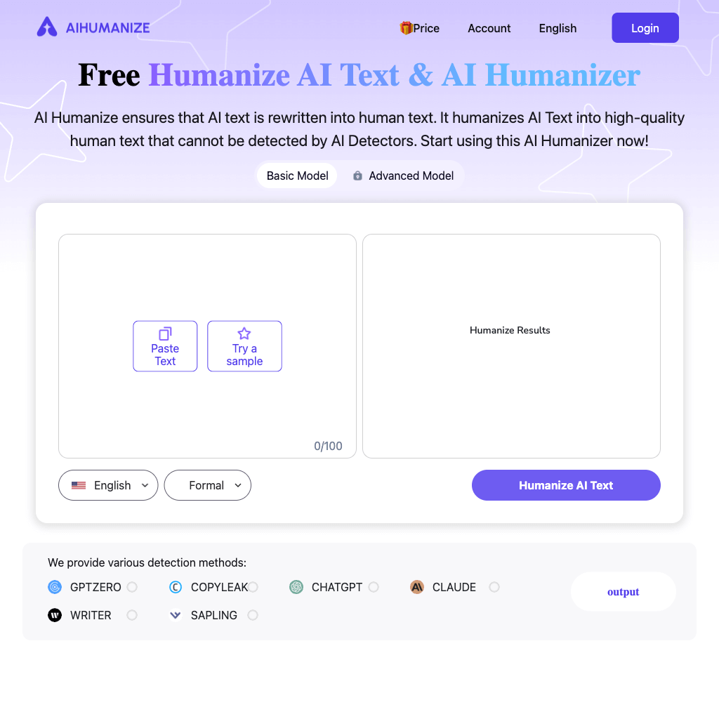 AI Humanize: Free Humanize AI Text & AI Humanizer Online