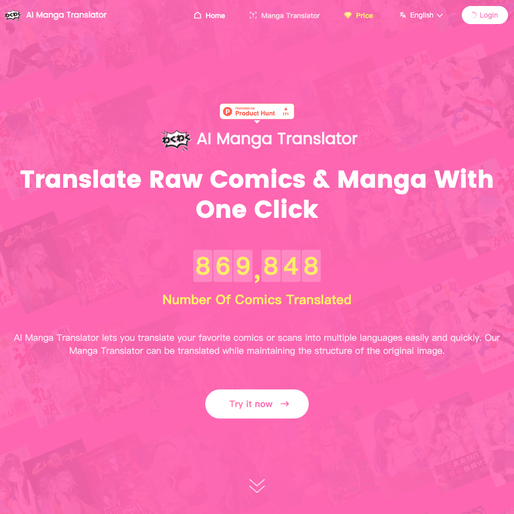 AI Manga Translator - Precise Online Manga Translation