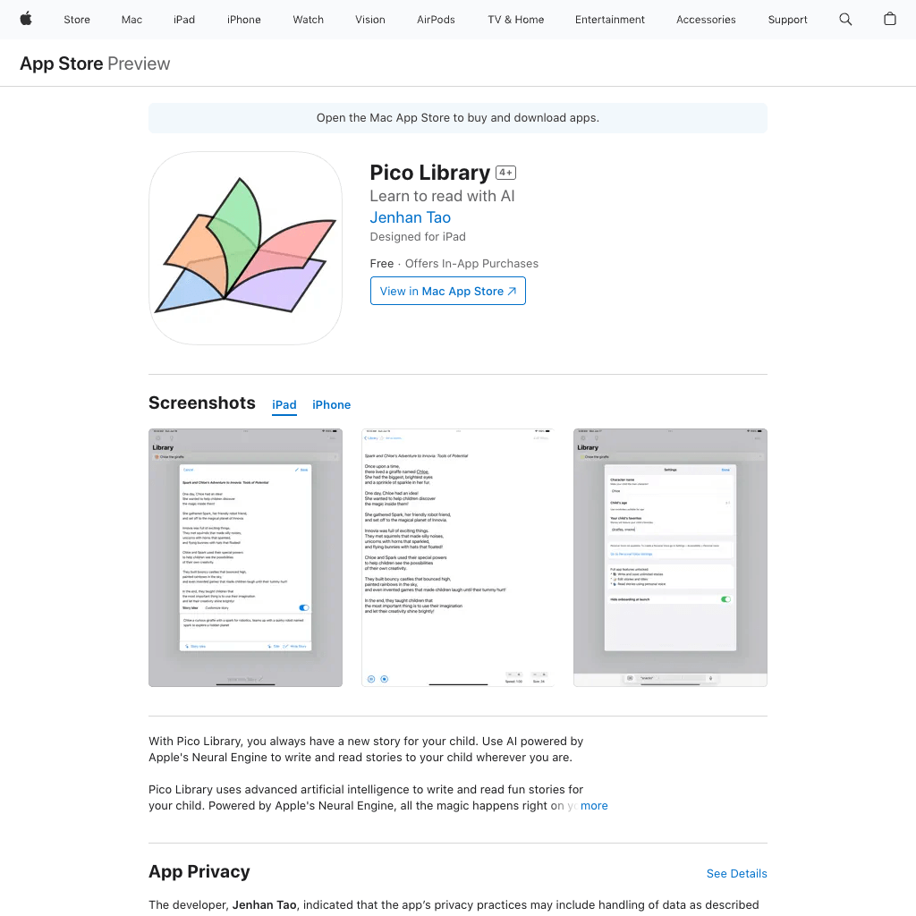 Pico Library on the App Store