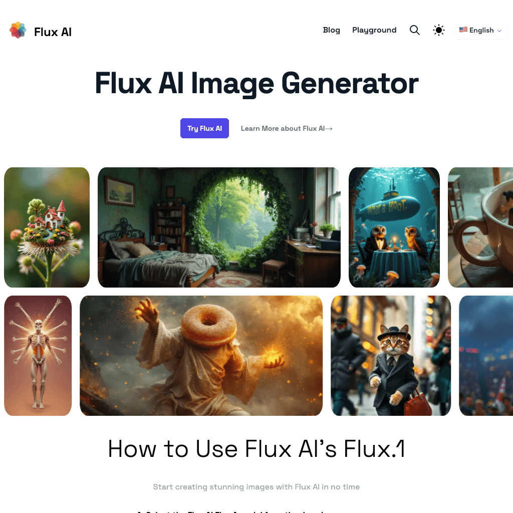 Flux AI: Image Generator With Flux.1