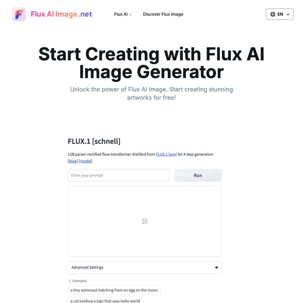 Flux AI Image: Start Creating for Free with Flux AI Image Generator