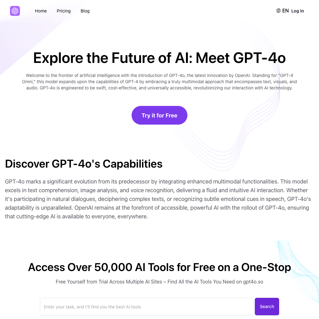 Discover GPT-4o Free Online: OpenAI's Advanced Multimodal AI Platform