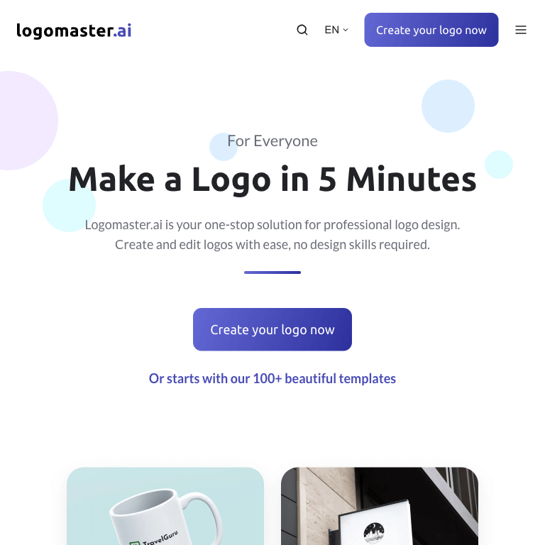 Free Logo Maker | Create Your Own Logo Design | Logomaster.ai