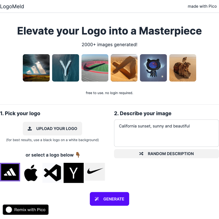 LogoMeld - Elevate your Logo into a Masterpiece