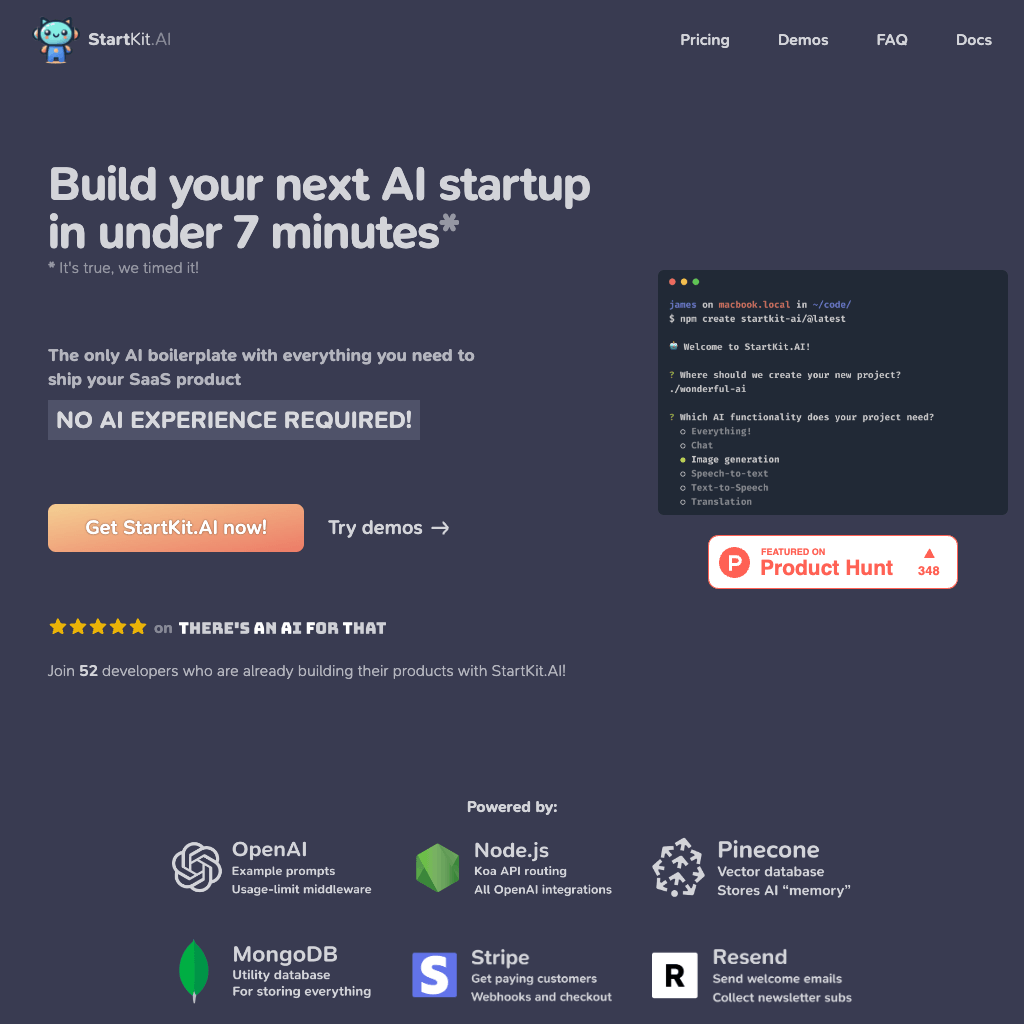 StartKit.AI ‧ Build AI Startups Faster