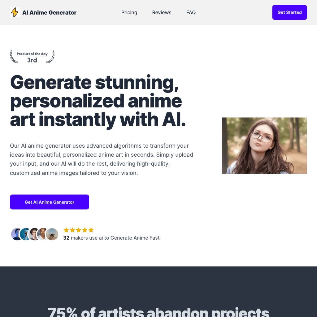 AI Anime Generator - Create Unique Anime Art Instantly