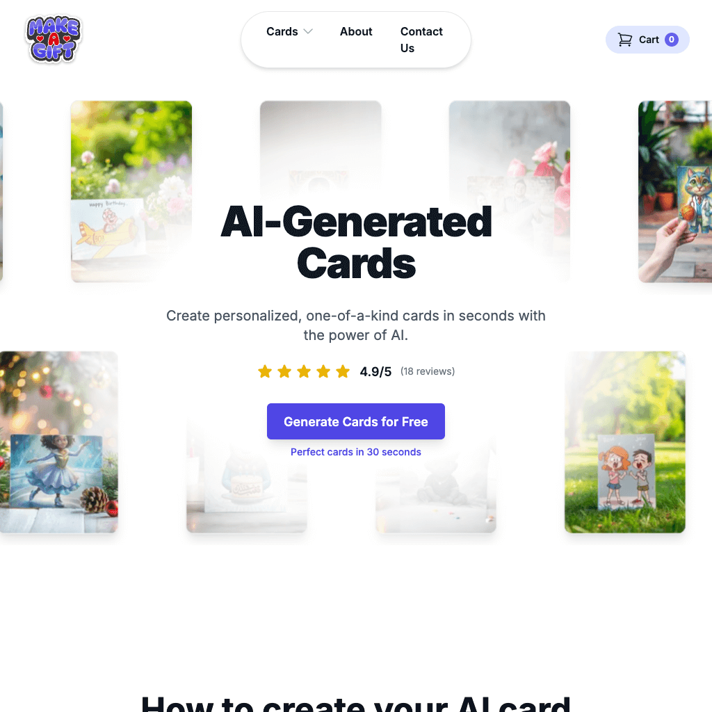 AI Card Generator