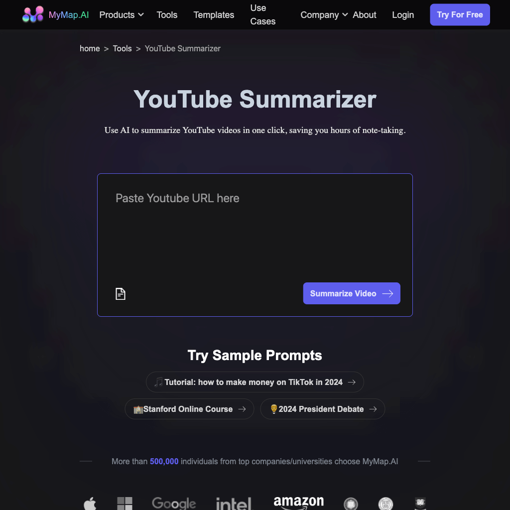 Free YouTube Summarizer | Easily Digest Video by Visuals