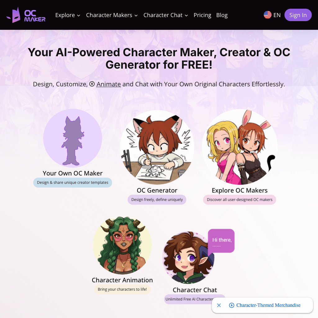 OC Maker: AI-Powered Character Maker, Creator & OC Generator for FREE