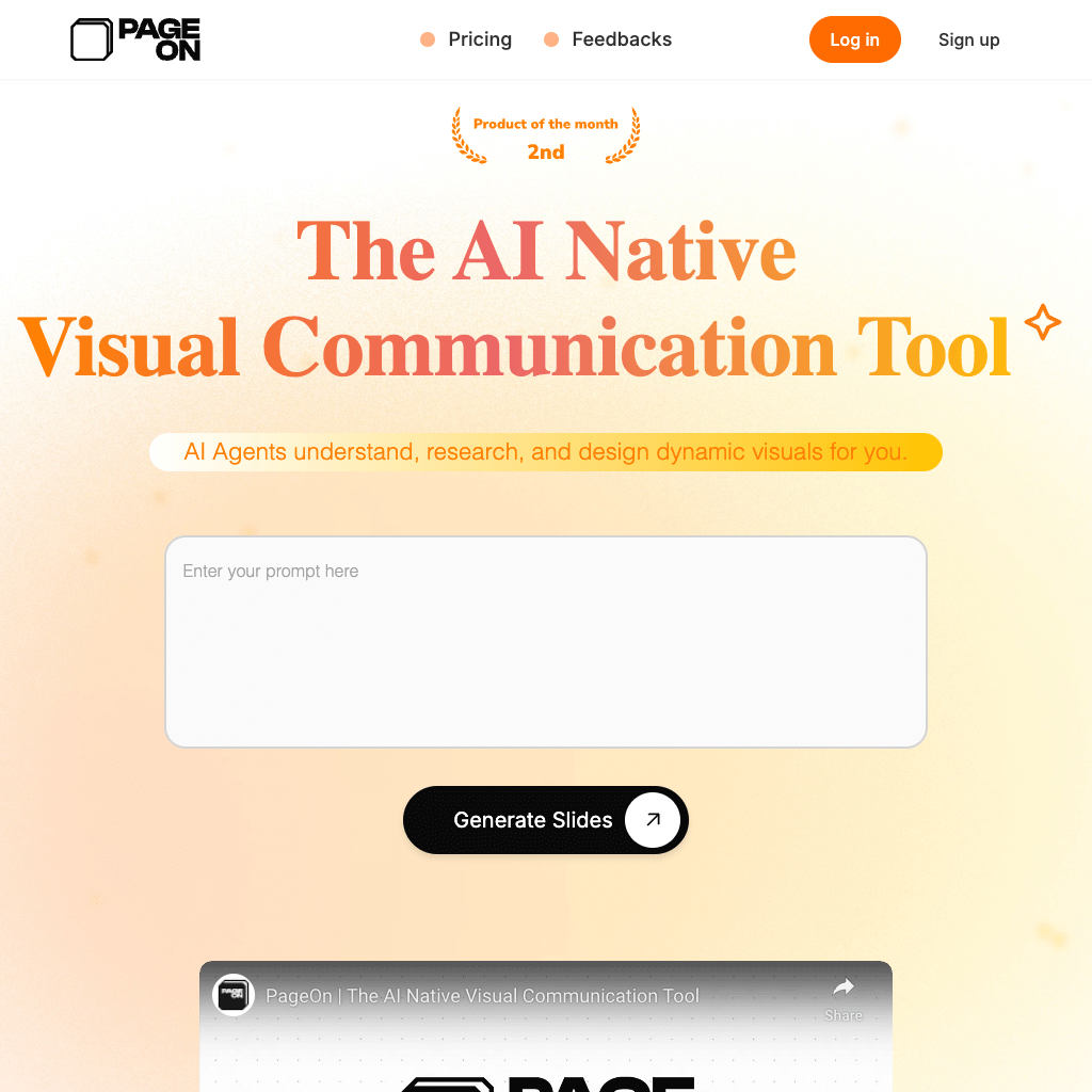 Pageon.ai: The AI Native Visual Communication Tool