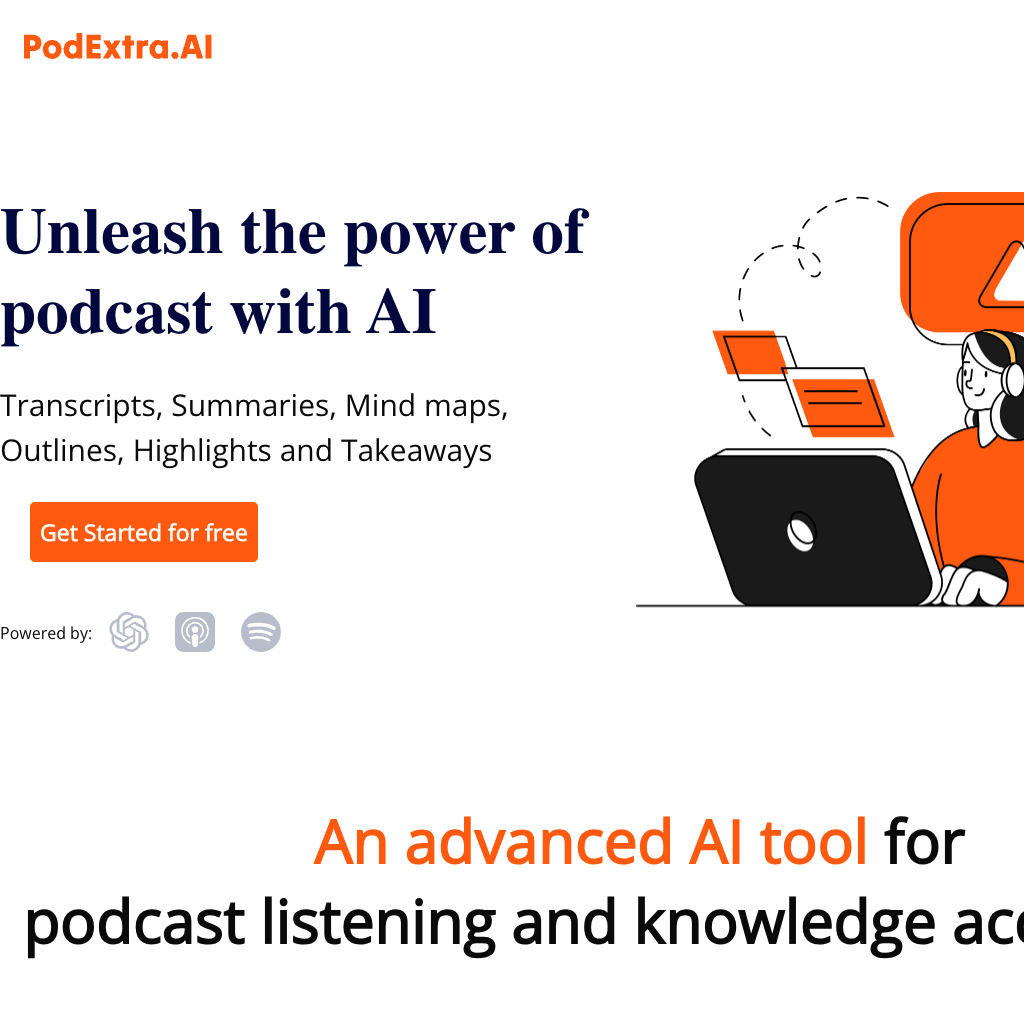 PodExtra AI—Unleash the power of podcast