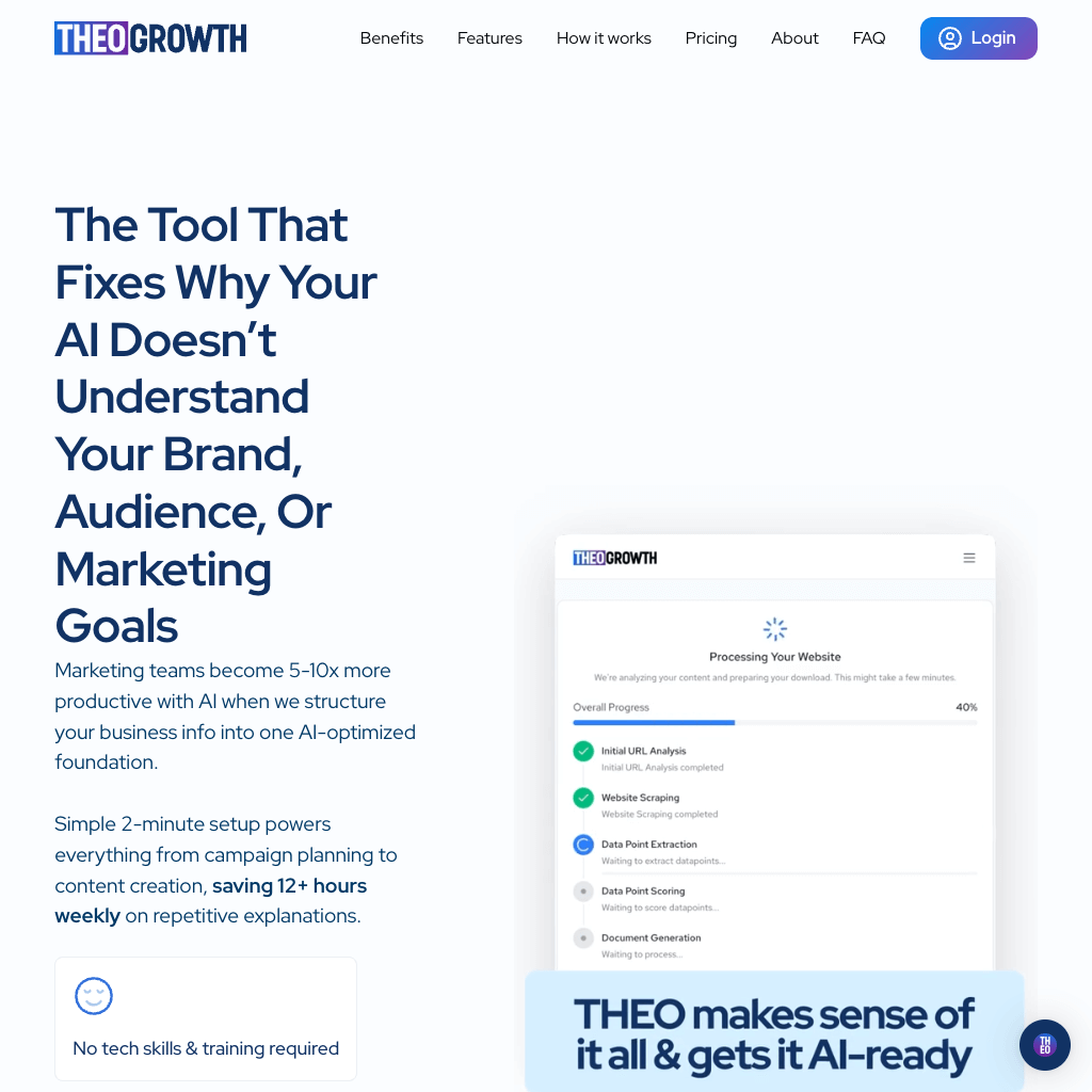 THEO: Turn ChatGPT Into Your Intelligent Marketing Assistant | 2 minute setup