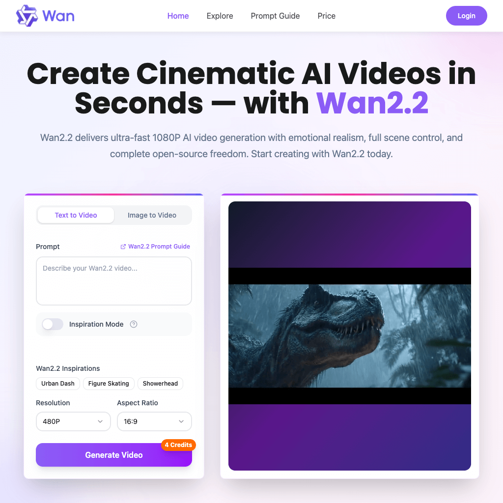 Wan 2.2: Leading AI Video Generation Model (Wan 2.2)|Wan AI